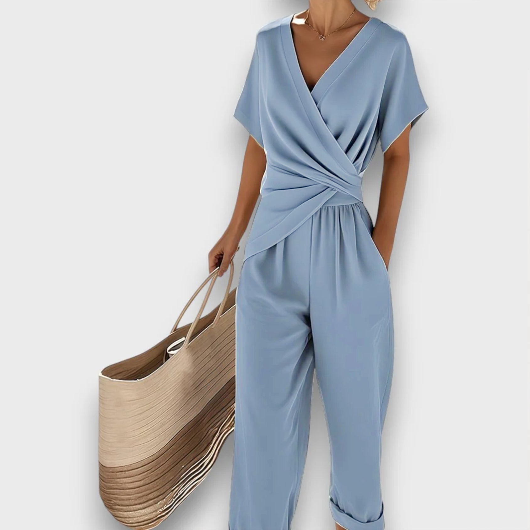 Kombinezon letni w stylu wikkellook