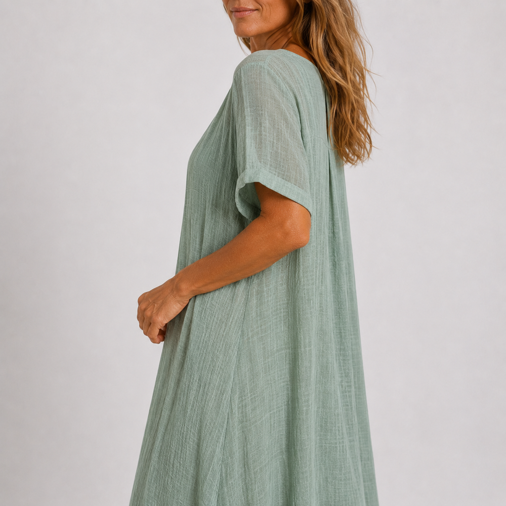 Zwolniona sukienka maxi Violette